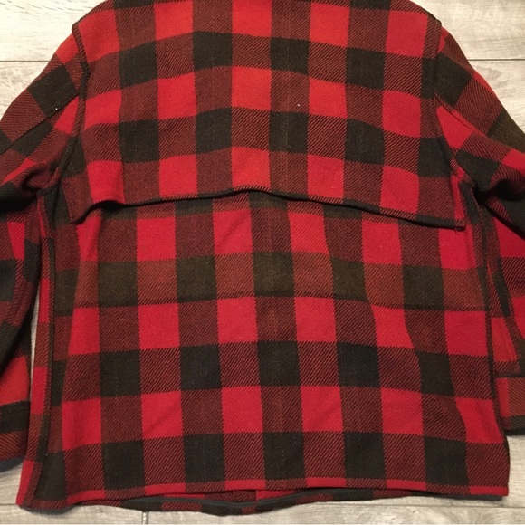 Chopper’s Farwest Garments Mackinaw Vtg Wool Cruiser Field Jacket Men's Sz Large - Picture 8 of 14